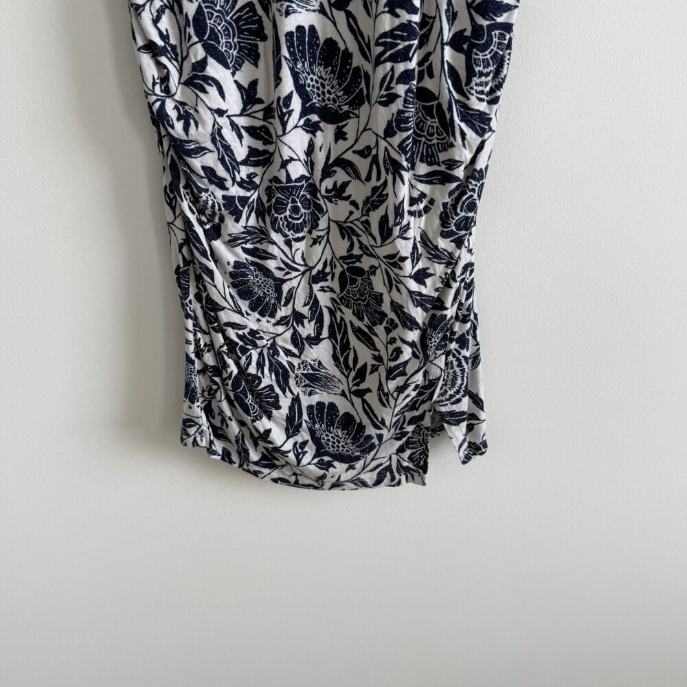 Jessica Simpson Maternity Bodycon V-Neck Dress Floral Summer Stretch Sz Small - Picture 5 of 9